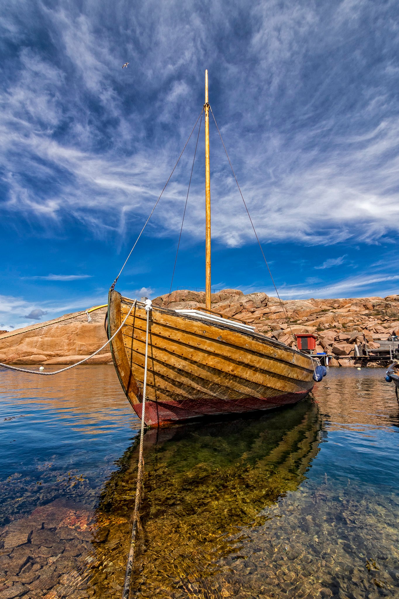 Båt i havet