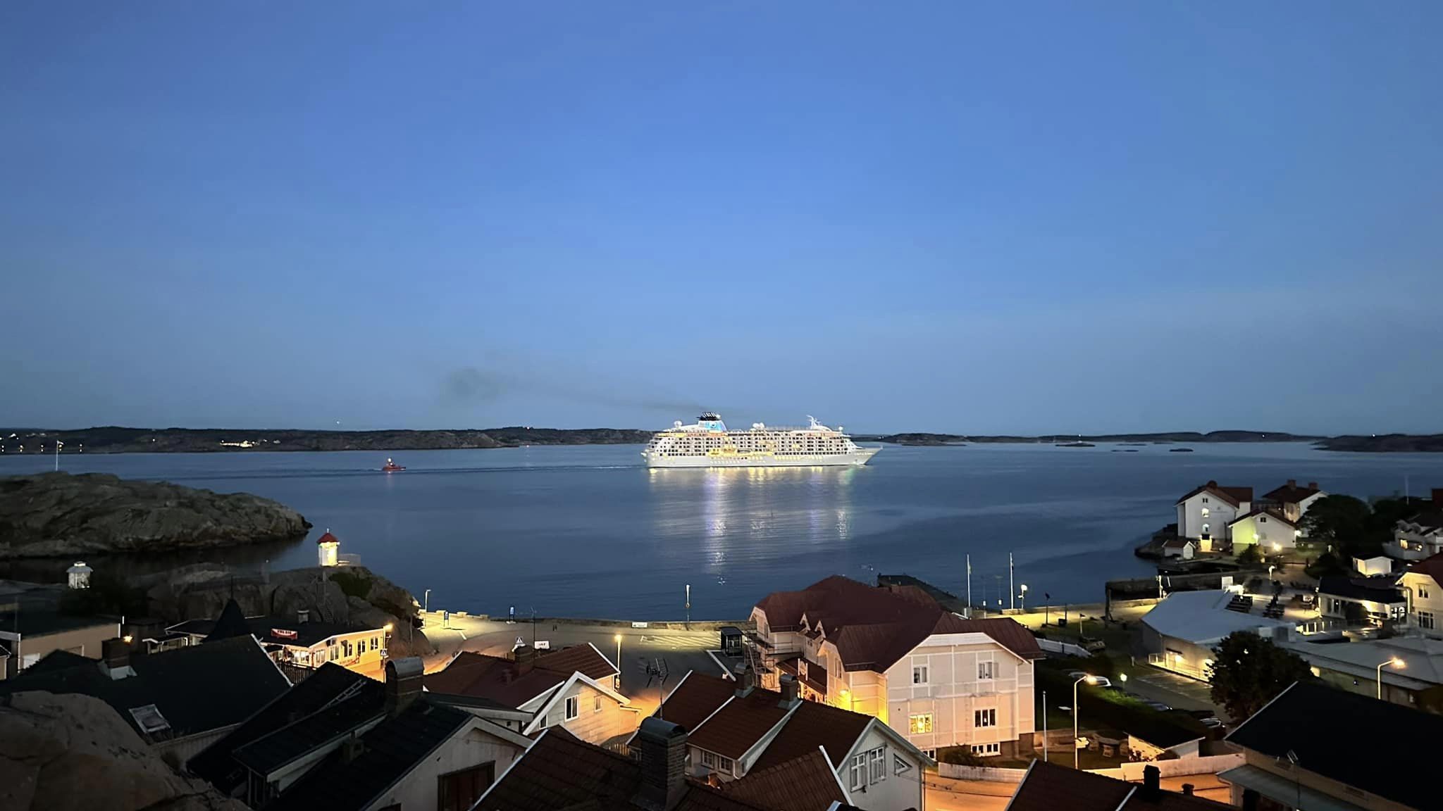 Besök av kryssningsfartyg i Lysekil