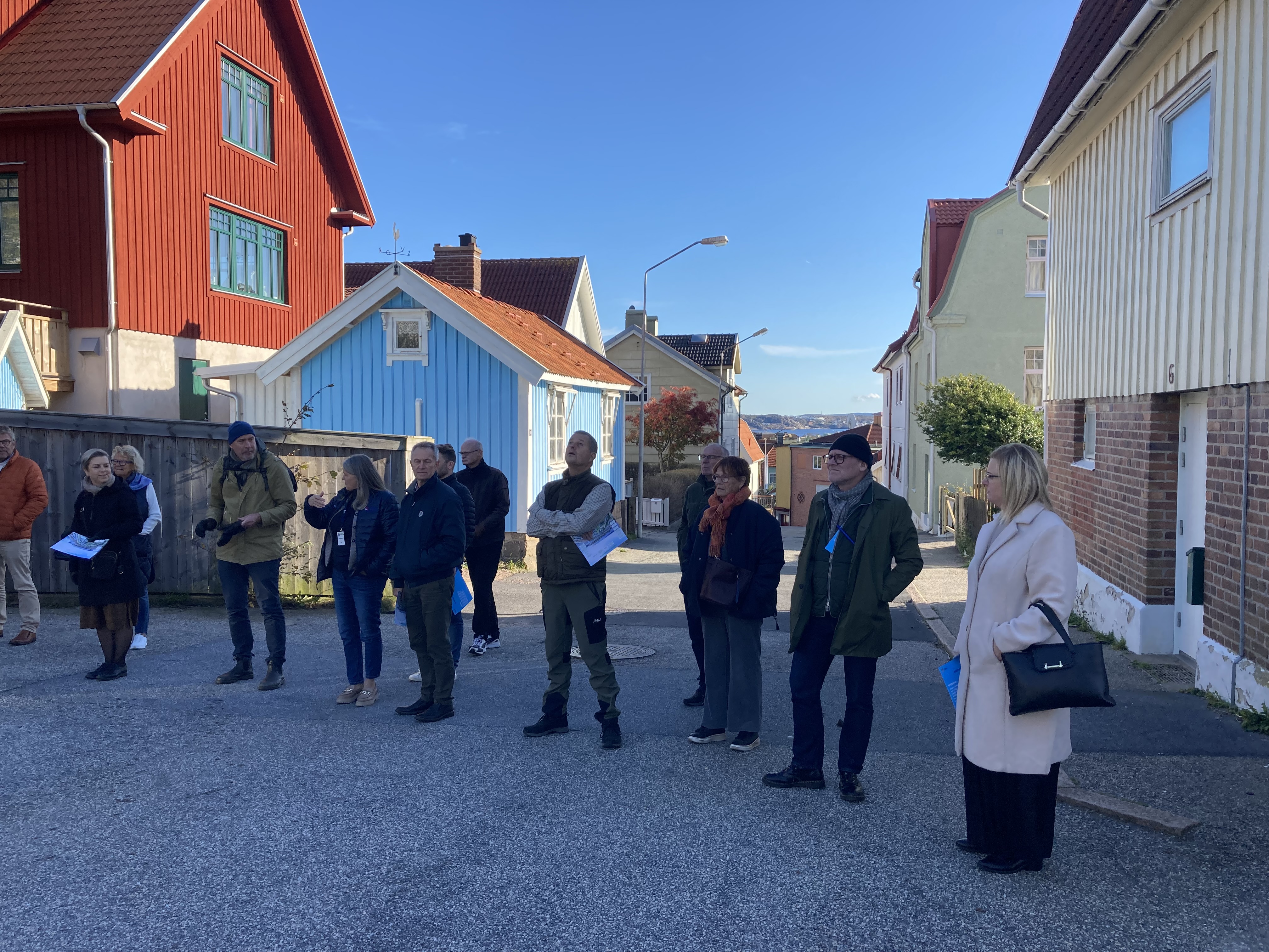 Politiker lyssnar på visionsidé om badhusberget